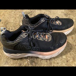 HOKA One One Size 10 D W Bondi 6 Wide Women’s Running Shoes 1019272 MIDP